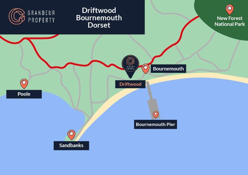 Driftwood By Grandeur Property Bournemouth Exterior photo